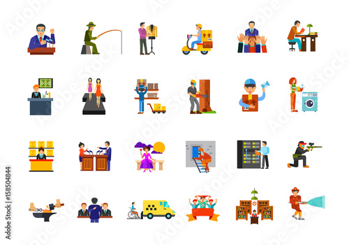People icon set