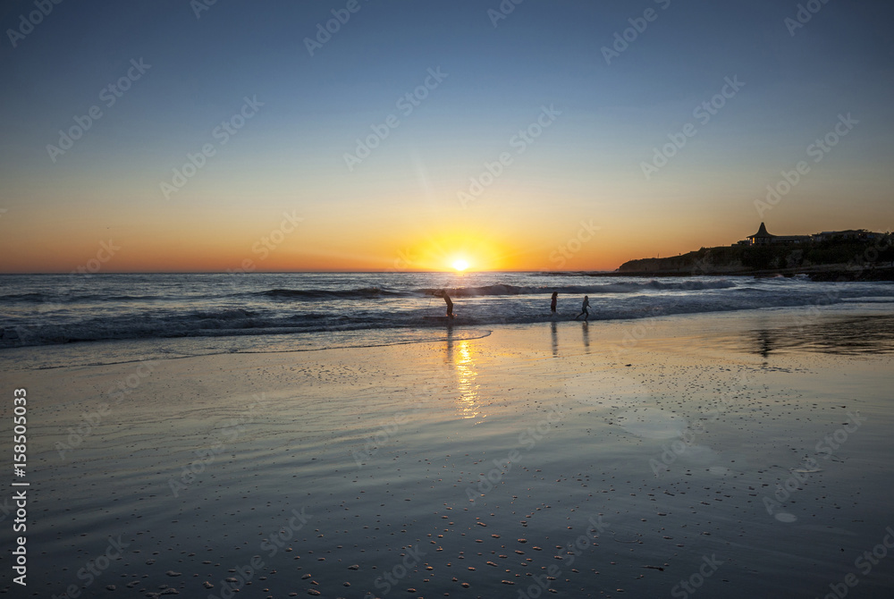 Fototapeta premium Santa Cruz Sunset