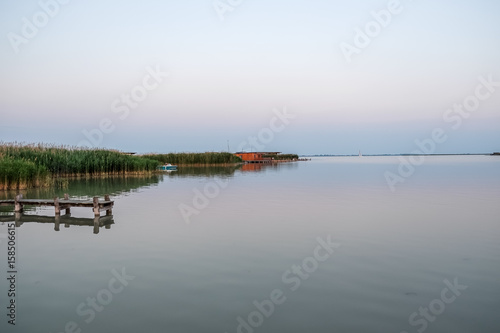 Sonnenuntergang am Neusiedler See