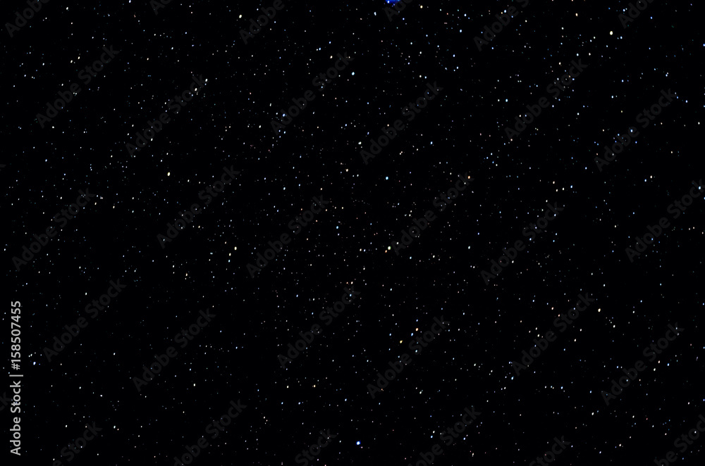 Obraz premium Gwiazdy i galaktyka kosmosu niebo noc wszechświat tło