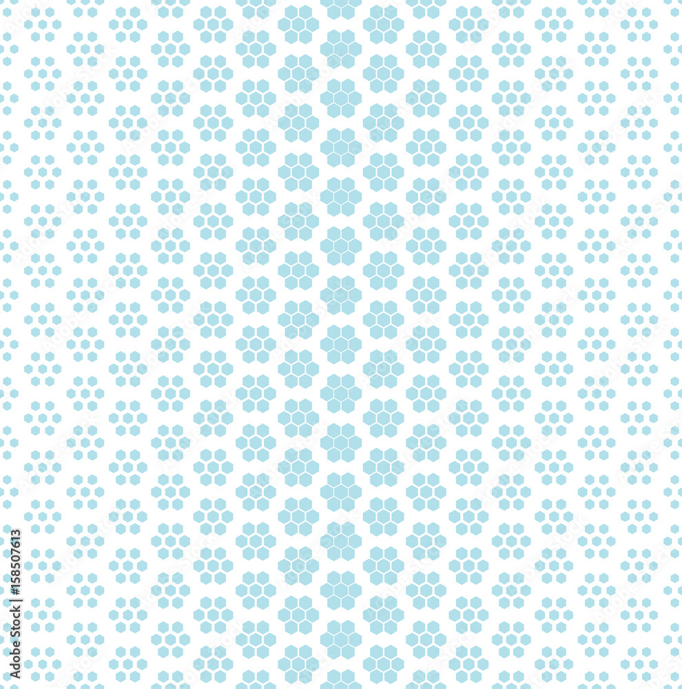 geometric hexagon seamless vector halftone pattern background geometric hexagon seamless vector halftone pattern background