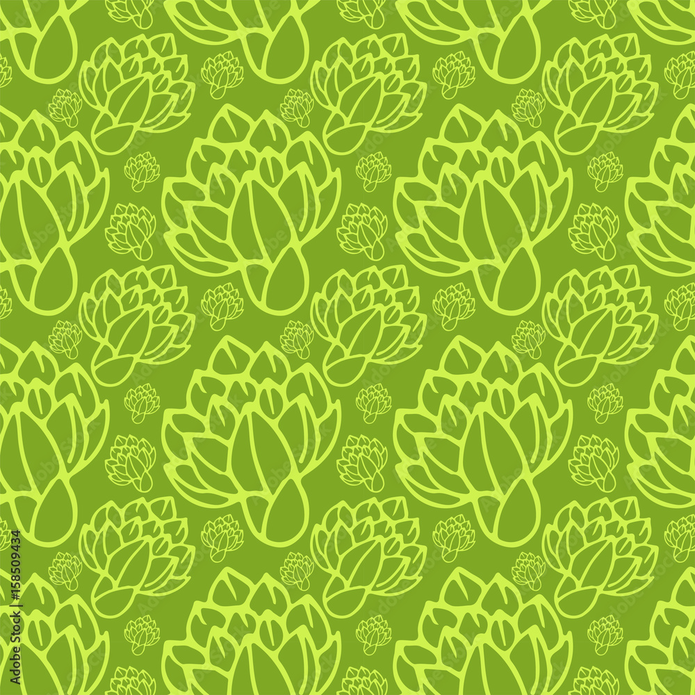 Seamless pattern with artichoke Seamless pattern with artichoke