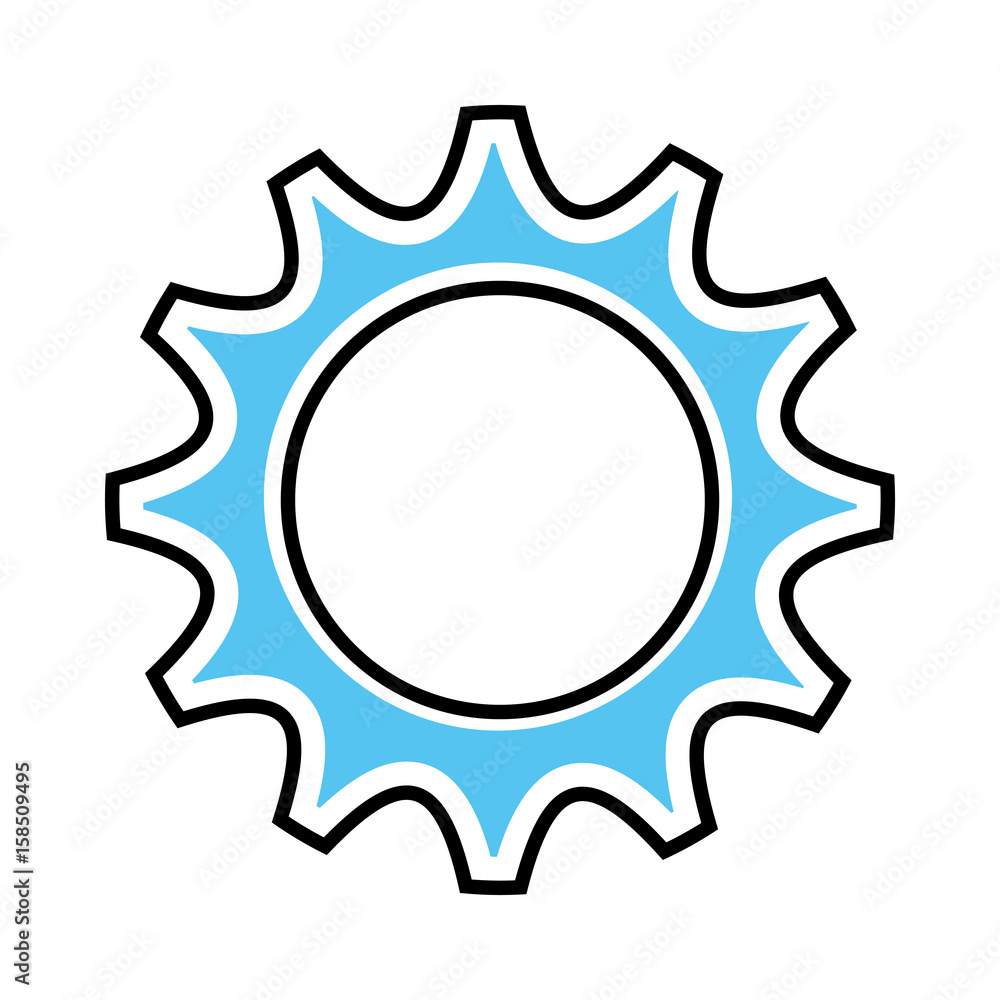 gear machine isolated icon vector illustration design gear machine isolated icon vector illustration design