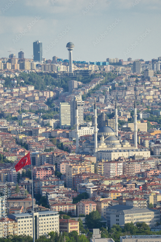 Ankara city skyline - Ankara, Turkey
