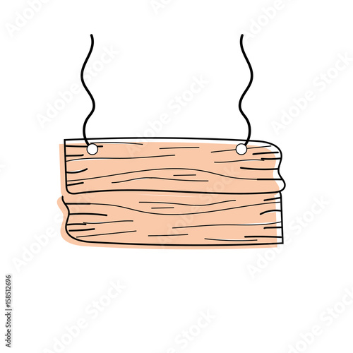 nice retangular wood emblem design