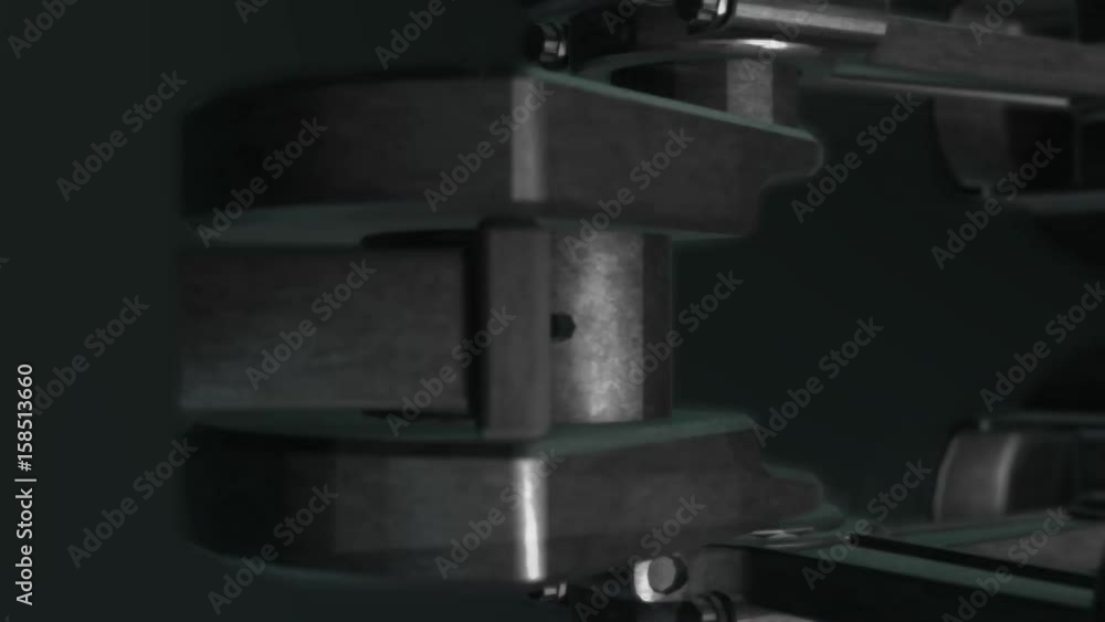 3D animation of a working V8 engine. 3D animation of a working V8 engine.