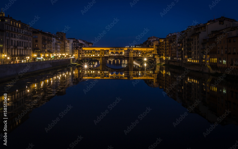 Ponte Vecchio Forence Nightscape