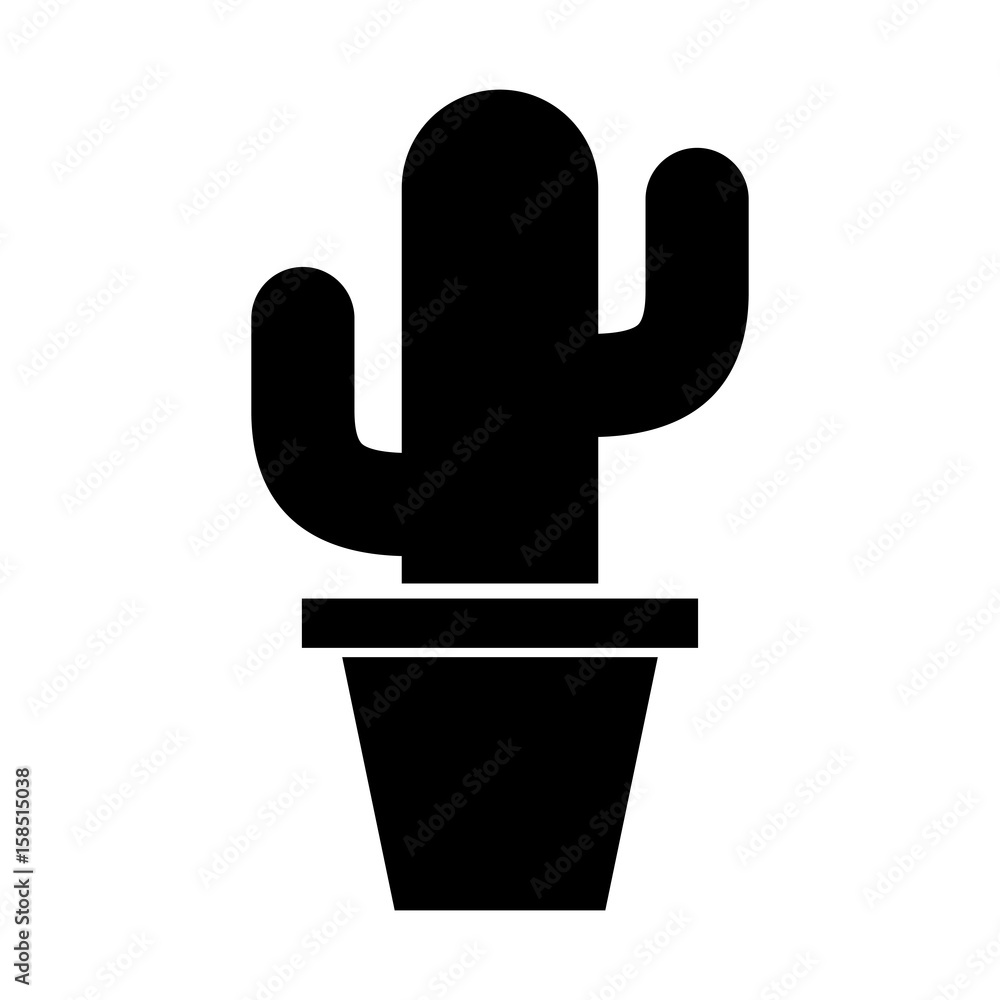 cactus houseplant isolated icon vector illustration design cactus houseplant isolated icon vector illustration design