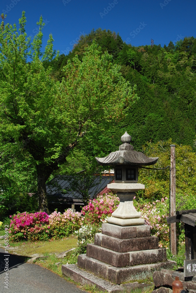 Scène du Japon rural Scène du Japon rural