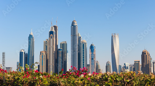 Photography General view of the Dubai Marina UAE