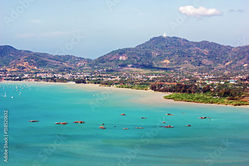 View of the Andaman Sea, Phuket Thailand.