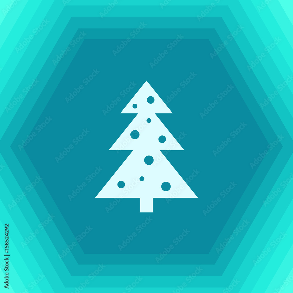 Vector christmas icon.