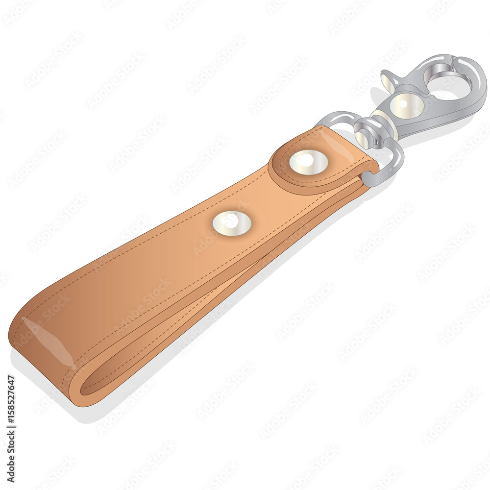 Key holder vector illustration Key holder vector illustration
