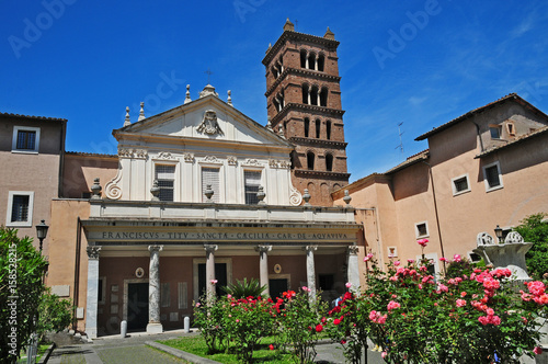 Εκτύπωση καμβά Roma, la Basilica di Santa Cecilia