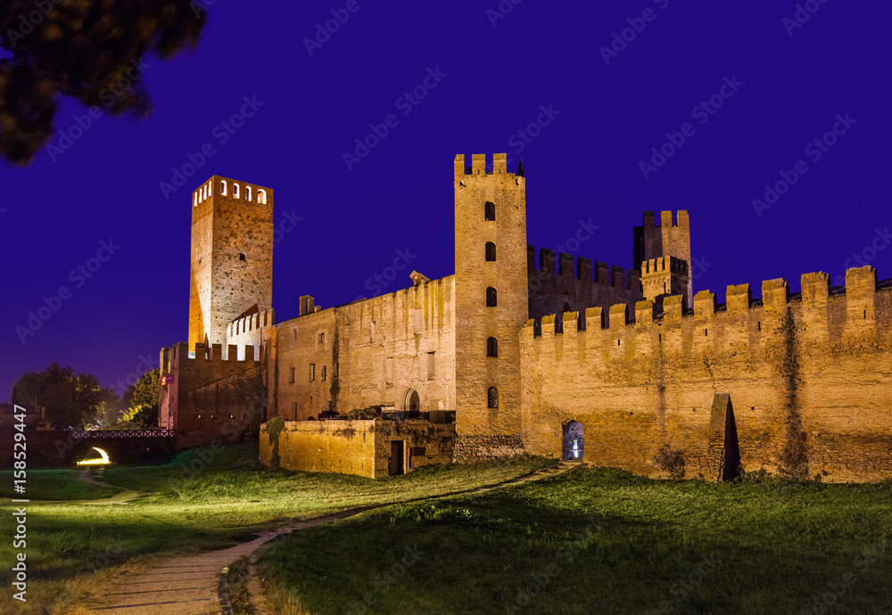 Montagnana medieval town in Italy