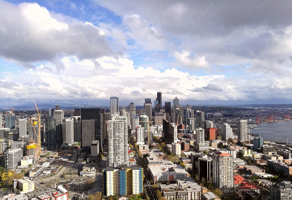 Fototapeta premium Skyline of Seattle