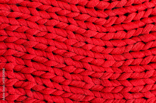 Red sweater texture
