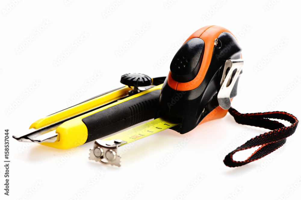 Naklejka premium Tools isolated on white background