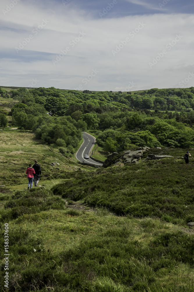 WĘDROWCY, PEAK DISTRICT NATIONAL PARK, STONAGE EDGE, UK