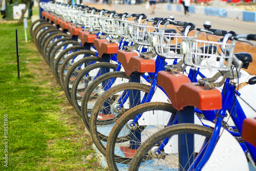 Public bicycles photo