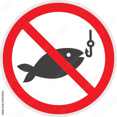 No Fishing Sign