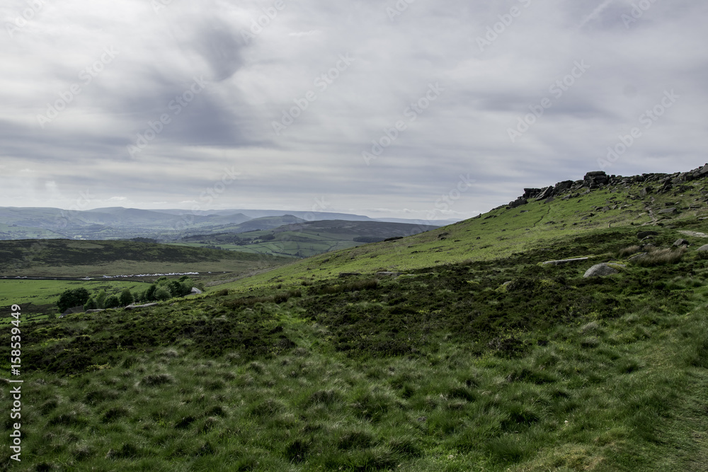 PEAK DISTRICT NATIONAL PARK, BAMFORD, STONE EDGE, WIELKA BRYTANIA