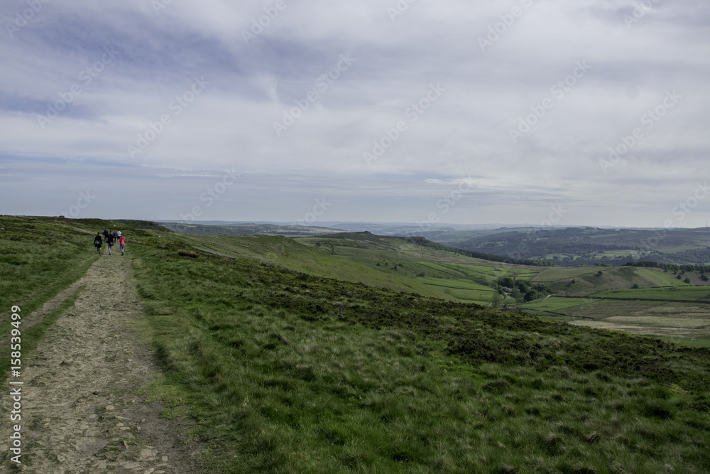 DROGA, PEAK DISTRICT, STONE EDGE, WIELKA BRYTANIA