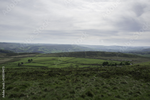 Obraz na płótnie KRAJOBRAZ, PEAK DISTRICT, STONE EDGE, WIELKA BRYTANIA w salonie