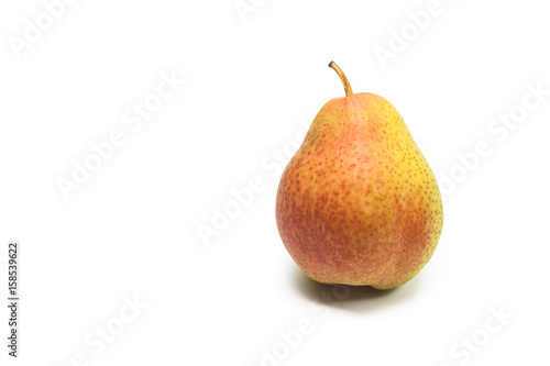 pear fruit isolated white