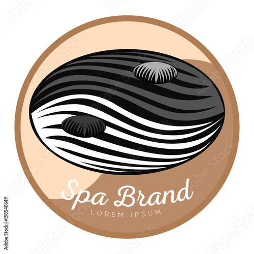 Isolated spa logo