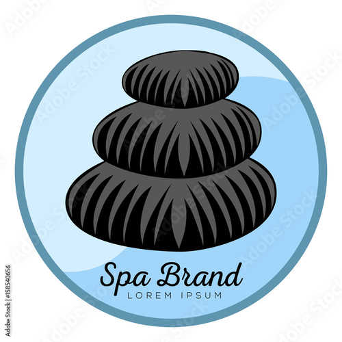 Isolated spa logo