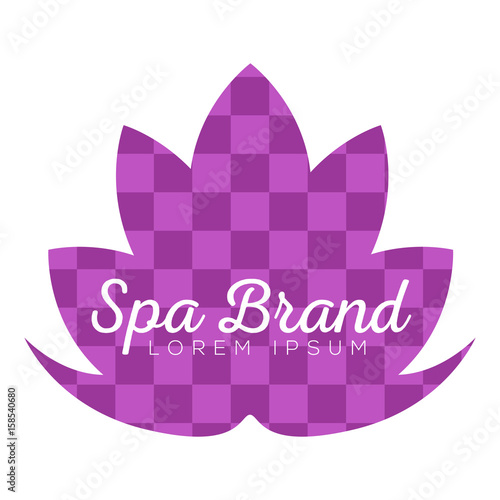 Isolated spa logo