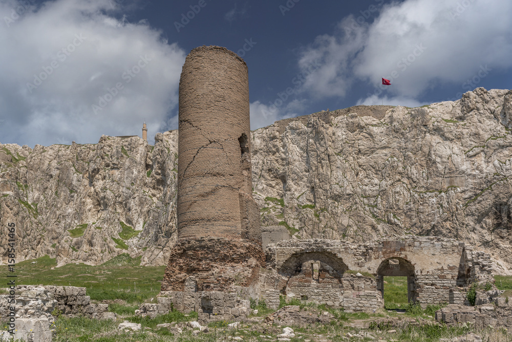 Van Castle and tuspa ancient city