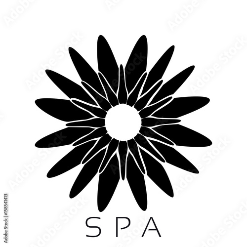Isolated spa logo