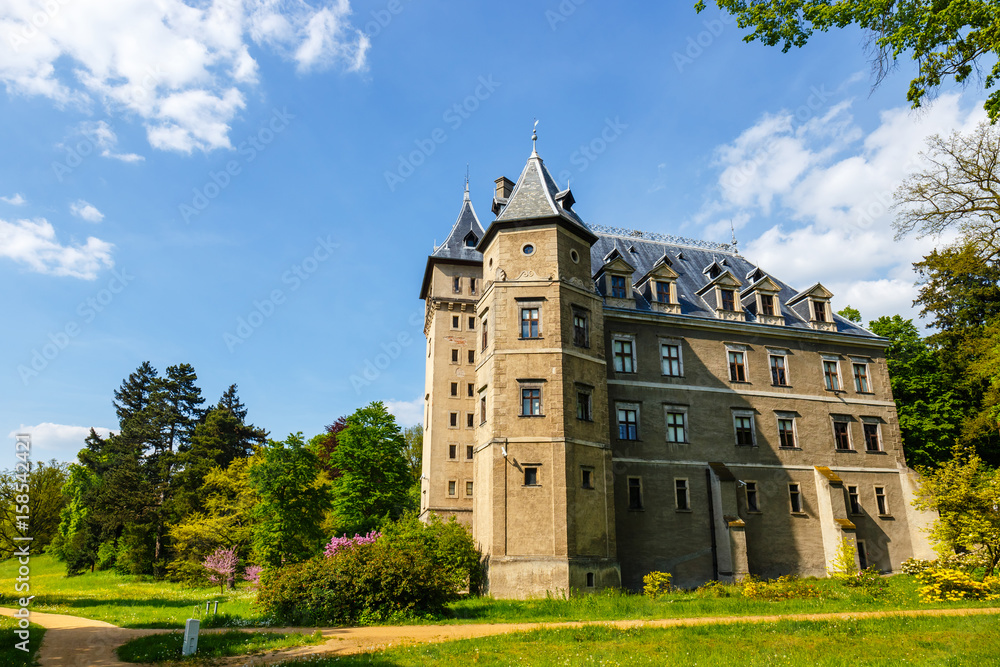 Renaissance style castle located in Goluchow near Kalisz, Poland