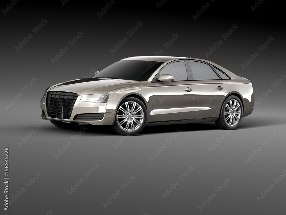 Elegant sedane car Elegant sedane car