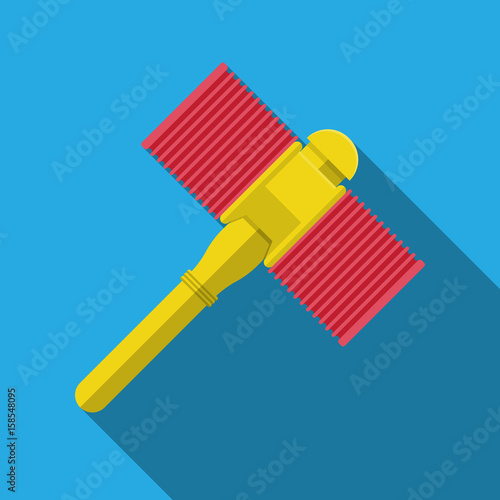 plastic toy hammer.
