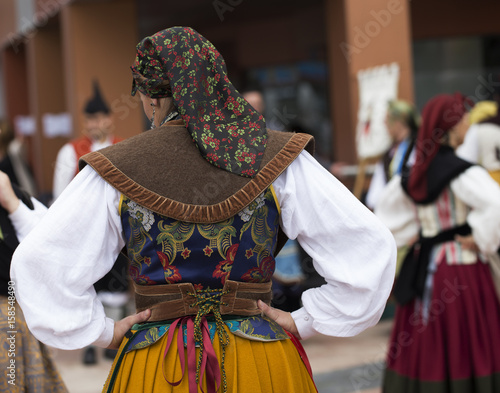 Asturias' traditional costume
