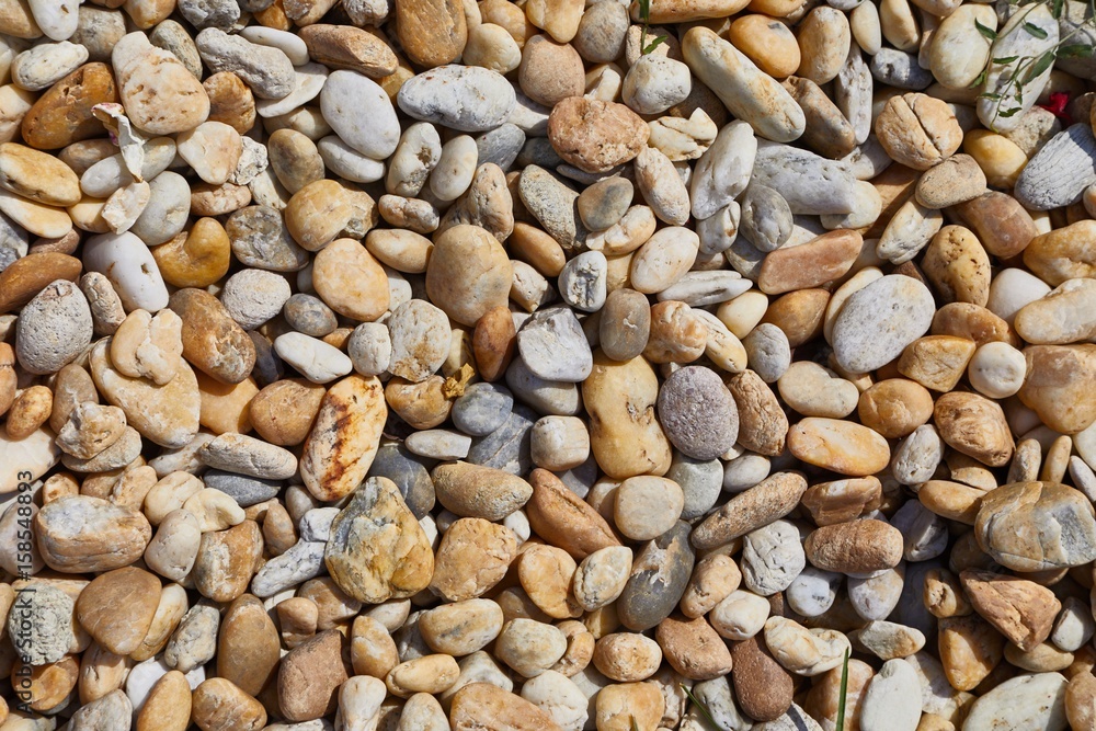 Stones on a beach Stones on a beach