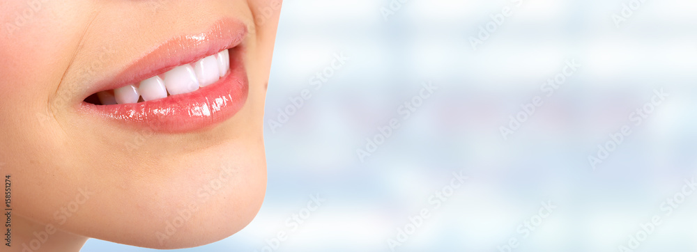 Obraz premium Beautiful woman smile.