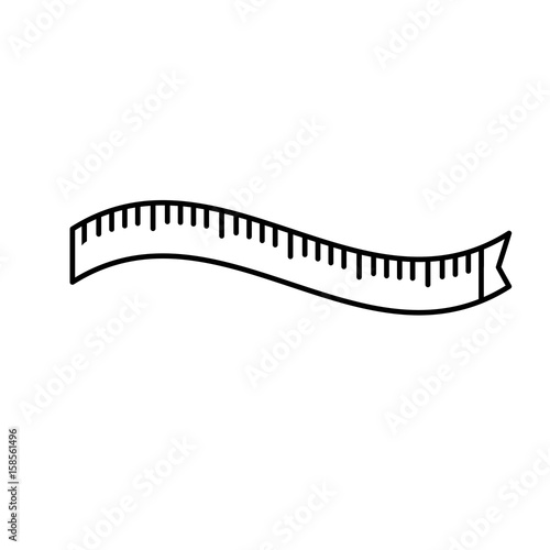 line measuring meter to size the body