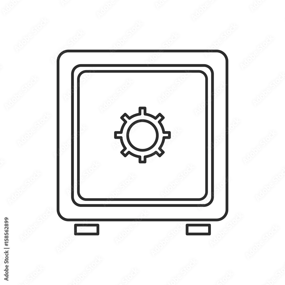 safe box money bank security code image vector illustration safe box money bank security code image vector illustration