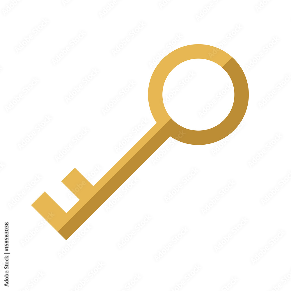cartoon key protection lock banking concept vector illustration cartoon key protection lock banking concept vector illustration