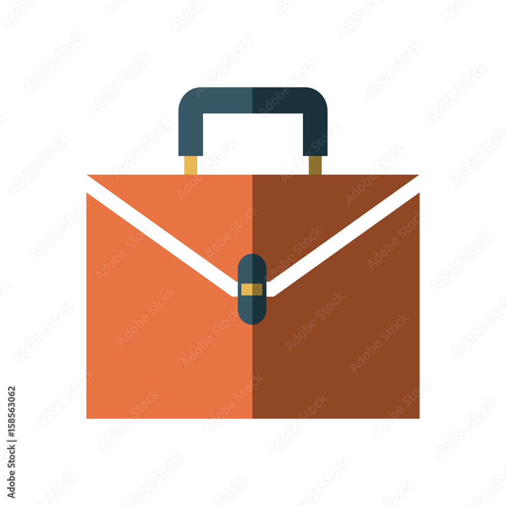business suitcase portfolio document paper work vector illustration business suitcase portfolio document paper work vector illustration