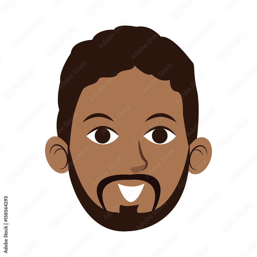 man character face avatar male portrait cartoon vector illustration man character face avatar male portrait cartoon vector illustration