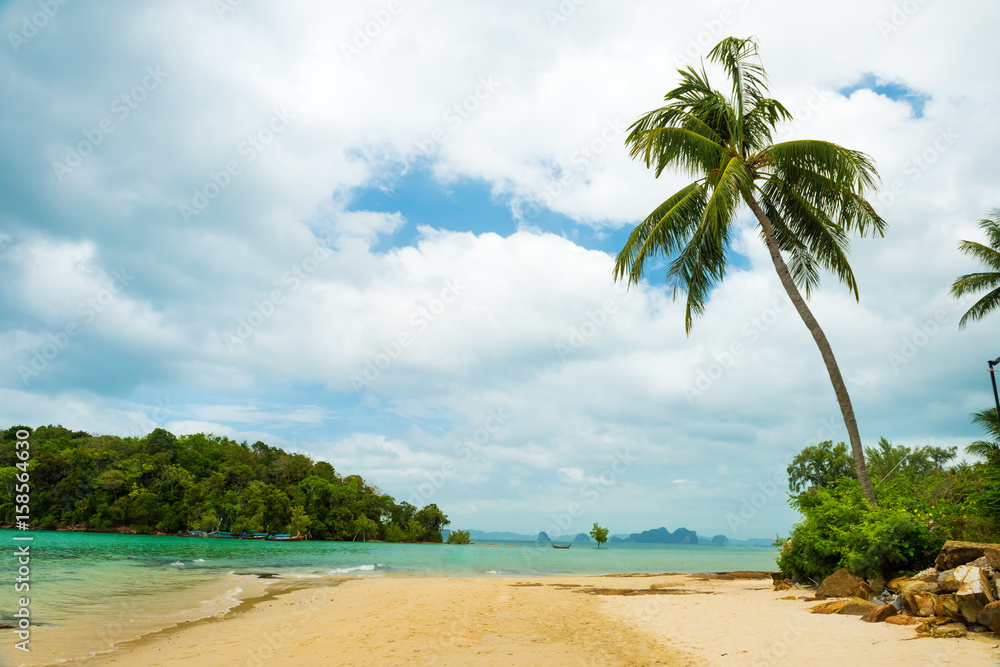 Railay beach in Krabi, Thailand