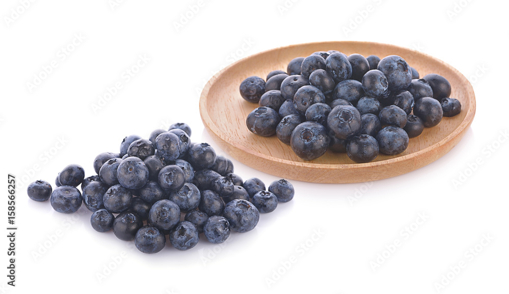 Fresh juisy blueberries isolated on white background Fresh juisy blueberries isolated on white background