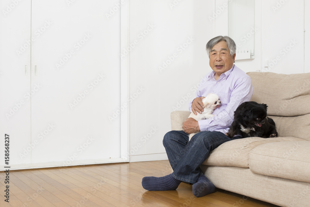 シニアとペット シニアとペット