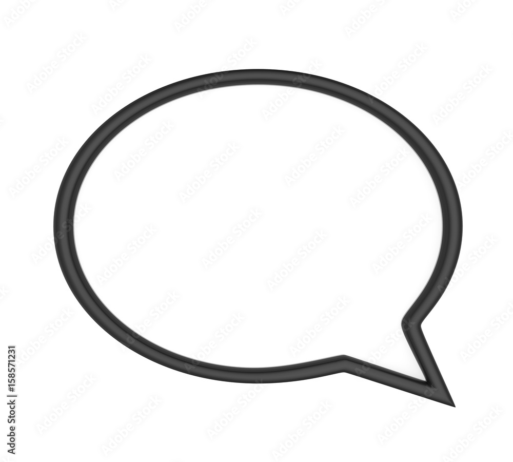 Speech Bubble Isolated Speech Bubble Isolated