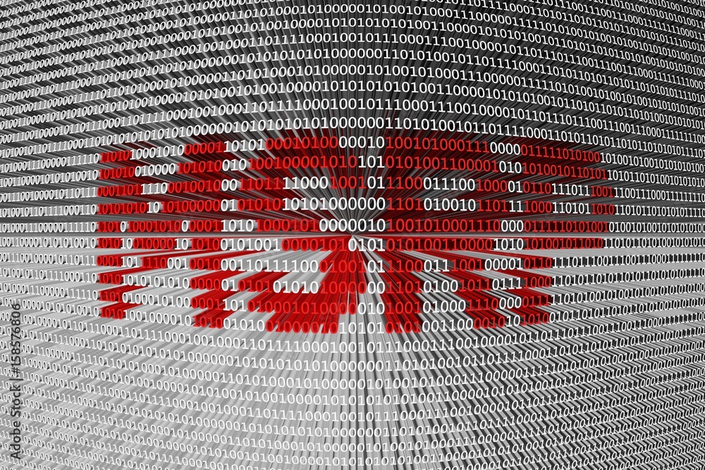 MSRP in the form of binary code, 3D illustration MSRP in the form of binary code, 3D illustration